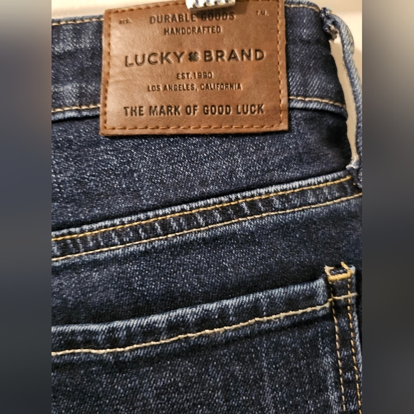 Lucky Brand Dark Blue Ankle Jeans - Picture 7 of 14